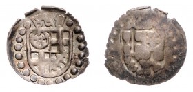 Stadt
Deutschland nach Regionen/Städten und Jahreszahlen geordnet, Köln. Heller, o. Jahr. 0,28g
S&J 2839
vz