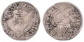 Philipp II. 1508 - 1515
Deutschland nach Regionen/Städten und Jahreszahlen geordnet, Köln - Bistum. Schilling, 1515. 0,94g
S&J 2765
s/ss
