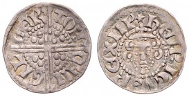 Heinrich III. 1216 - 1272
England. Long Cross Penny, o. Jahr. Mzm. Gilbert
Canterbury
1,33g
Seaby 1359
ss