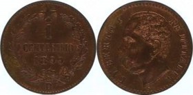 Umberto I. 1878 - 1900
Italien, Königreich. Centesimo, 1899 R. Rom
0,96g
KM 29
stgl