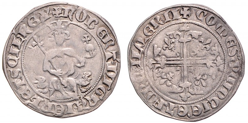 Robert von Anjou 1309 - 1343
Italien, Neapel und Sizilien. Gigliato, o. Jahr. 3,...