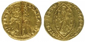Domenico Contarini 1659 - 1674
Italien, Venedig. Zecchine, o. Jahr. Venedig
3,49h
Paolucci 1, Friedberg 1332, Gamberini 944, CNI VIII/ 236 Var.
Bugspu...