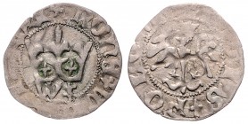 Alexander Jagello 1501 - 1506
Polen. Halbgroschen, o. Jahr. Krakau
0,78g
Gum. 469
ss