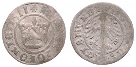 Sigismund I. 1506 - 1548
Polen. Halbgroschen, 1511. 0,87g
SJ.5300/2780
s/ss