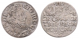 Sigismund III. Wasa 1587 - 1632
Polen. 3 Gröscher, 1621. 2,03g
ss