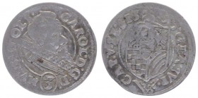 Karl II. 1548 - 1617
Polen, Schlesien - Münsterberg - Öls. Groschen, 1613. 1,70g
FuS. 2184
ss