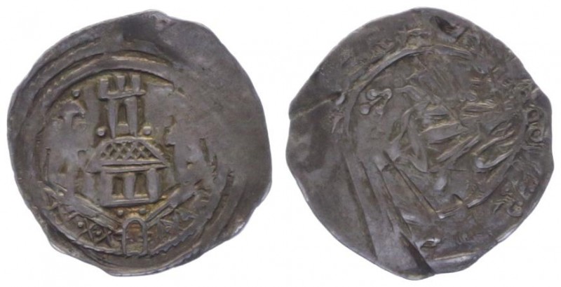 Leopold VI. 1210 - 1230
Pfennig, o. Jahr. um 1220/30
Pettau
1,13g
CNA CG 5
ss/vz