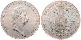 Franz I. 1806 - 1835
Taler, 1826 A. Wien
28,14g
Fr. 186
stgl