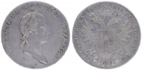 Franz I. 1806 - 1835
Taler, 1829 A. Wien
27,82g
Fr. 194
f.vz/vz