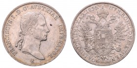 Franz I. 1806 - 1835
Taler, 1835 A. Wien
27,97g
Fr. 204
ss
