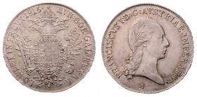 Franz I. 1806 - 1835
1/2 Taler, 1815 A. Wien
14,00g
Fr. 214
vz/stgl