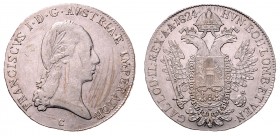 Franz I. 1806 - 1835
1/2 Taler, 1824 C. Prag
14,00g
Fr. 248
ss