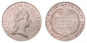 Franz I. 1806 - 1835
Ag - Jeton, 1804. auf die Annahme des Kaisertitels
Wien
4,33g
Fr. I. 1. b.
ss