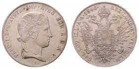 Ferdinand I. 1835 - 1848
Taler, 1846 A. Wien
28,13g
Fr. 773
ss/vz
