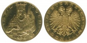 25 Schilling, 1936
1. Republik 1918 - 1933 - 1938. Wien. 5,89g
Her. 26
stgl