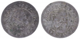 Paul Sixtus von Falkenstein 1598 - 1621
Trautson. 3 Kreuzer, 1618. Falkenstein
1,68g
Holzmair S. 57/58
ss