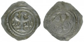 Wladislaus von Schlesien 1265 - 1270
Erzbistum Salzburg. Friesacher Pfennig, o. J.. Friesach
0,80g
Pr. 31
ss/vz