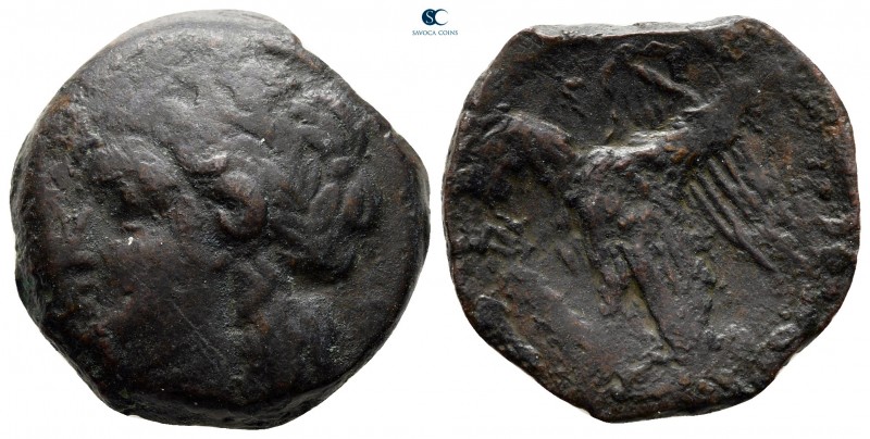 Sicily. Akragas circa 275-240 BC. 
Bronze Æ

20 mm, 7,11 g



nearly very...