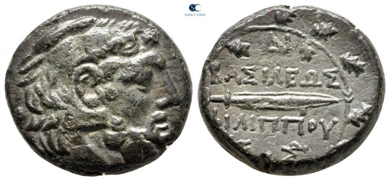 Kings of Macedon. Uncertain mint. Philip V 221-179 BC. 
Bronze Æ

21 mm, 9,27...