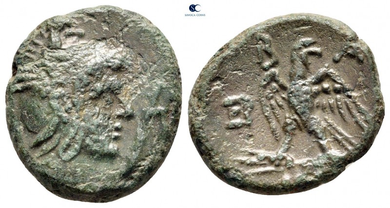 Kings of Macedon. Uncertain mint. Perseus 179-168 BC. 
Bronze Æ

20 mm, 4,93 ...