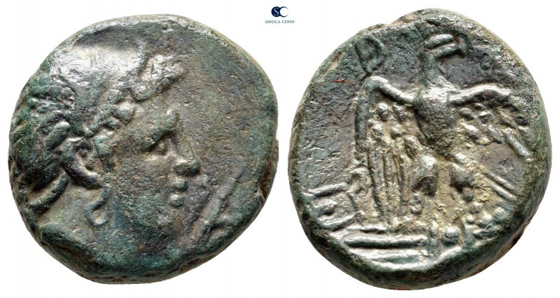 Kings of Macedon. Uncertain mint. Perseus 179-168 BC. 
Bronze Æ

18 mm, 5,85 ...
