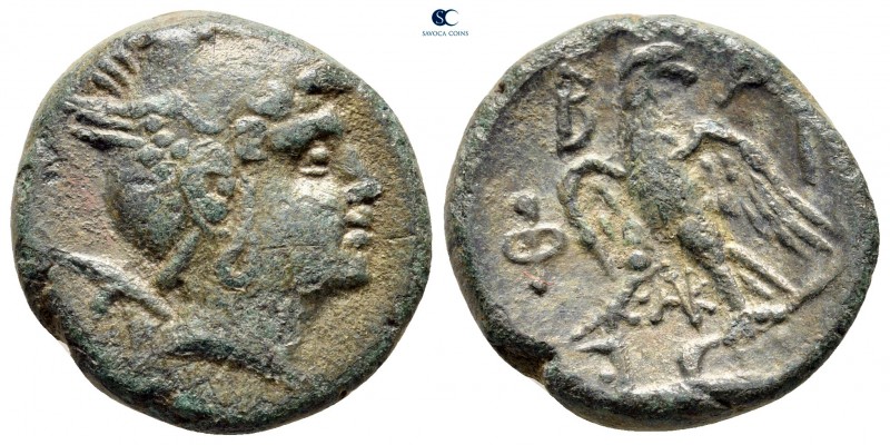 Kings of Macedon. Uncertain mint. Perseus 179-168 BC. 
Bronze Æ

22 mm, 8,37 ...