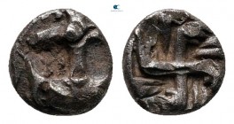 Thrace. Apollonia Pontica circa 540-530 BC. Hemiobol AR