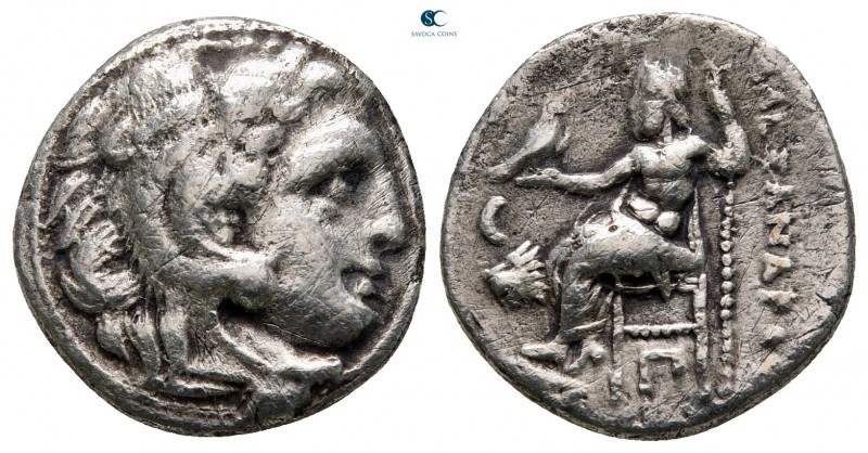 Kings of Thrace. Kolophon. Macedonian. Lysimachos 305-281 BC. 
Drachm AR

18 ...