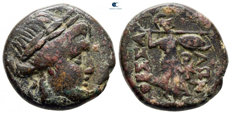 Thessaly. Thessalian League circa 150-50 BC. 
Bronze Æ

19 mm, 8,15 g



...