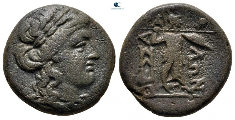 Thessaly. Thessalian League circa 150-50 BC. 
Bronze Æ

20 mm, 8,23 g



...