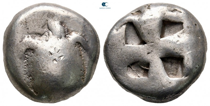 Islands off Attica. Aegina circa 500-480 BC. c/m: skew pattern
Stater AR

19 ...