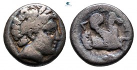 Mysia. Lampsakos circa 400-300 BC. Diobol AR