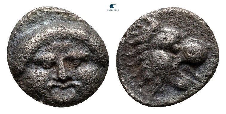 Pisidia. Selge circa 300-190 BC. 
Hemiobol AR

8 mm, 0,41 g



very fine