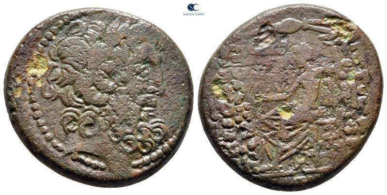 Seleucis and Pieria. Antioch circa 100-0 BC. 
Bronze Æ

27 mm, 15,74 g


...