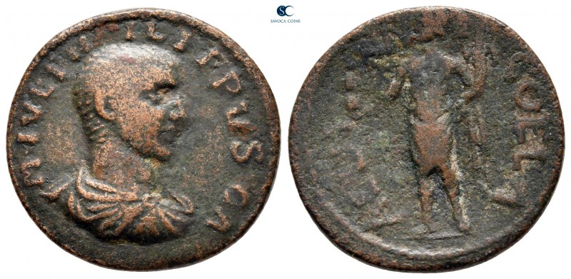 Thrace. Coela. Philip II AD 247-249. 
Bronze Æ

24 mm, 7,65 g



nearly v...