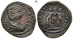 Moesia Inferior. Marcianopolis. Julia Domna. Augusta AD 193-217. Bronze Æ