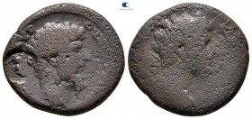 Bithynia. Nikomedia. Marcus Aurelius and Lucius Verus AD 165-166. Bronze Æ