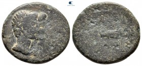 Ionia. Ephesos. Tiberius and Livia AD 14-37. Bronze Æ