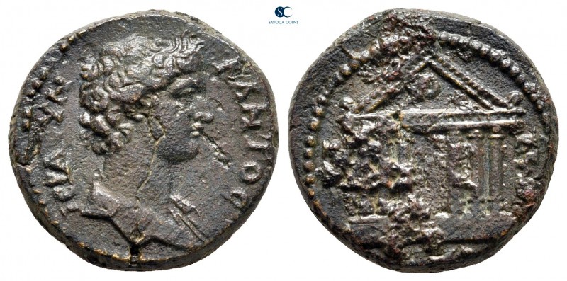 Lydia. Sardeis. Pseudo-autonomous issue AD 69-79. 
Bronze Æ

17 mm, 3,81 g
...