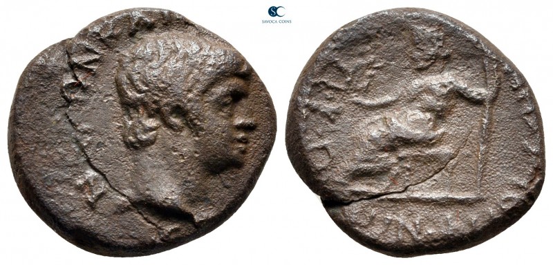 Phrygia. Synnada. Nero AD 54-68. Ti. K. Pison philokaisar, magistrate
Bronze Æ...