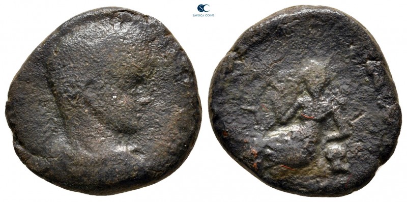 Mesopotamia. Rhesaena. Caracalla AD 198-217. 
Bronze Æ

21 mm, 7,22 g



...