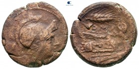 Anonymous 214 BC. Uncertain mint in Sicily. Bronze Æ