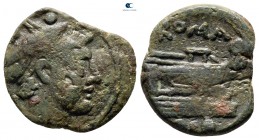 Anonymous 211 BC. Sardinian mint. Sextans Æ