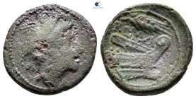 Anonymous 211-210 BC. Uncertain mint in Sicily. Semuncia Æ