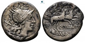 C. Maianius 153 BC. Rome. Denarius AR