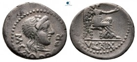M. Porcius Cato 89 BC. Rome. Quinarius AR