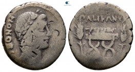 Lollius Palikanus 45 BC. Rome. Denarius AR