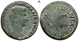 Augustus 27 BC-AD 14. P. Lurius Agrippa, moneyer. Rome. As Æ