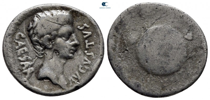 Augustus 27 BC-AD 14. Spanish mint (Colonia Caesaraugusta?)
Denarius AR

20 m...