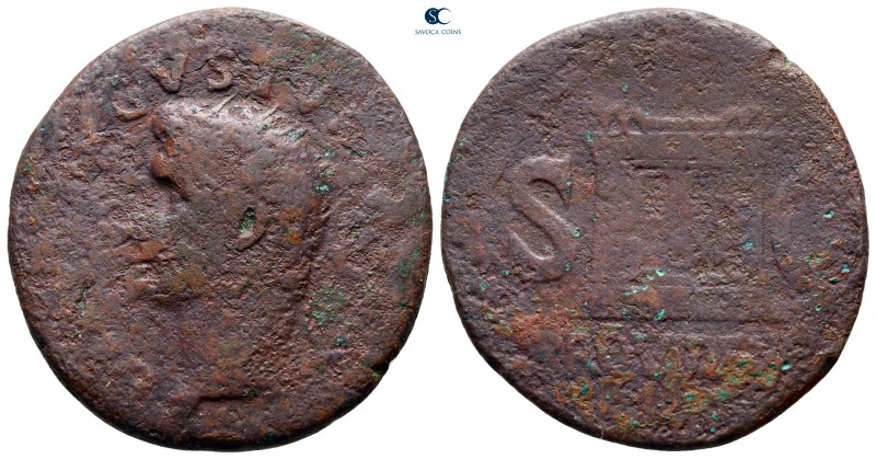 Divus Augustus AD 14. Rome
As Æ

28 mm, 9,60 g



fine